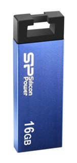 Флеш Диск Silicon Power 16Gb Touch 835 синий USB 2.0