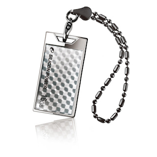 Флеш Диск Silicon Power 16Gb Touch 851 серебристый