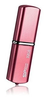 Флеш Диск USB 2.0 32Gb Silicon Power Luxmini 720 персиковый