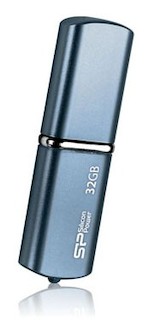 Флеш Диск USB 2.0 32Gb Silicon Power Luxmini 720 синий