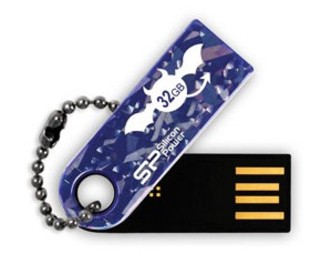 Флеш Диск Silicon Power 32Gb Touch 820 синий USB 2.0