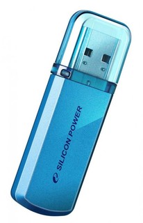 Флеш Диск Silicon Power 8Gb Helios 101 синий USB 2.0