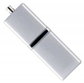 Флеш Диск Silicon Power 8Gb Luxmini 710 серебристый USB 2.0
