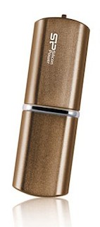 Флеш Диск USB 2.0 8Gb Silicon Power Luxmini 720 бронзовый