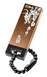 Флеш Диск Silicon Power 8Gb Touch 836 бронзовый USB 2.0