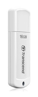 Флеш Диск USB 2.0 16Gb Transcend JetFlash 370 белый
