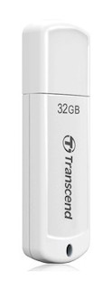 Флеш Диск USB 2.0 32Gb Transcend JetFlash 370 белый
