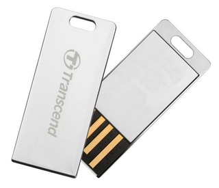 Флеш диск Transcend 8Gb JETFLASH T3S Silver (TS8GJFT3S)