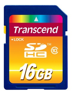 Флеш карта SDHC 16Gb class10 SD 3.0 SPD Transcend (TS16GSDHC10)