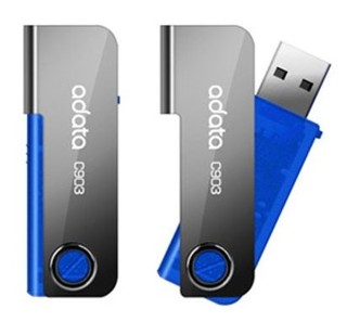 Флеш диск USB 2.0 8Gb A-Data C903 Blue