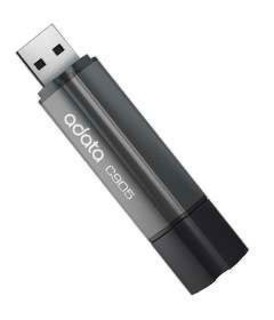 Флеш диск USB 2.0 8Gb A-Data C905 Gray