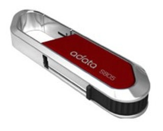 Флеш диск USB 2.0 8Gb A-Data Sporty 805 Iron Red