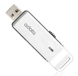 Флеш диск USB 2.0 8Gb A-Data c702 White Ready Boost