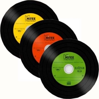Диск CD-R Mirex Maestro (Vinil)  80/700mb 52x Slim