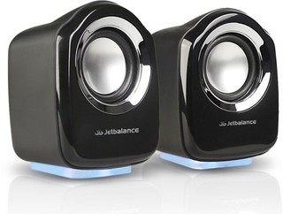 Колонки Jetbalance JB-109 2.0 черные (5W)