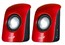 Колонки Genius SP-U115, 1.5W RMS, USB, red
