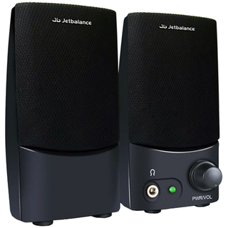 Колонки Jetbalance JB-110U 2.0 черные (6W)