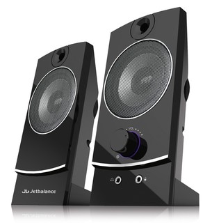 Колонки Jetbalance JB-118 2.0 черные (4W)
