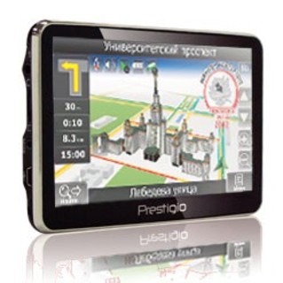 Автомобильный навигатор GPS PRESTIGIO GeoVision 5300BTFMTV 5" 4Gb/BT/FM/Radio/TV Navitel