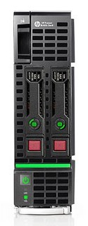Сервер HP BL460c Gen8 E5 2670 2P 64GB Svr (666157-B21)