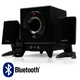 Колонки Sven MS-350BL черный (18Вт Bluetooth диcплей ПДУ)