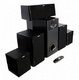 Колонки SVEN IHOO T100U, черный (150 Вт, дисплей, FM-тюнер, разъемы USB/SD)