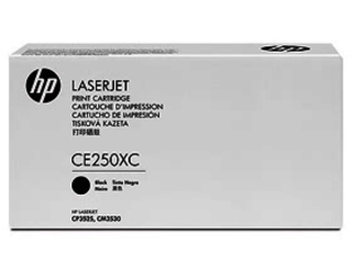 Тонер картридж  HP CE250XC черный для CM3530/CP3525 (10500 стр)