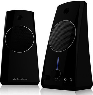 Колонки Jetbalance JB-121 2.0 черные (5W)