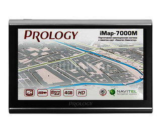 Автомобильный навигатор GPS Prology iMAP-7000M 7" 800x480 4Gb MicroSD MP3 GPS Navitel