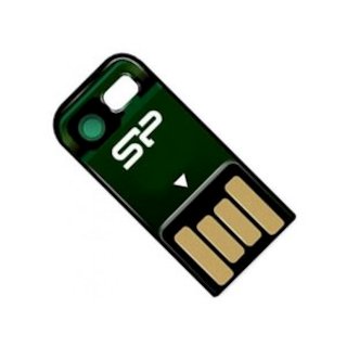 Флеш Диск Silicon Power 32Gb TOUCH T02 (Green) зеленый