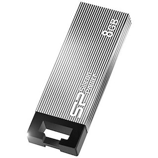 Флеш Диск Silicon Power 8Gb Touch 835 серый USB 2.0