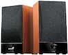 Колонки деревянные Genius SP-HF800B, 20W RMS, cherry wood
