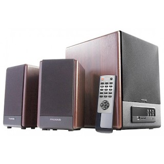 Колонки Microlab FC530U 2.1 wooden USB type A SD