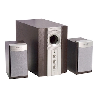 Колонки Microlab M-890 silver&brown