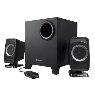 Колонки Creative T3150W (2.1) черный 9Вт Wireless