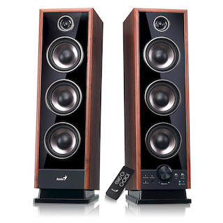 Колонки деревянные Genius SP-HF 2020, 60W RMS, brown wood