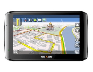 Навигатор Автомобильный GPS Texet TN-610 Voice HD 5" 800x480 4Gb microSD черный Navitel