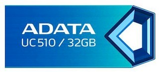 Флеш Диск USB 2.0 32Gb A-Data UC510 AUC510-32G-RBL синий