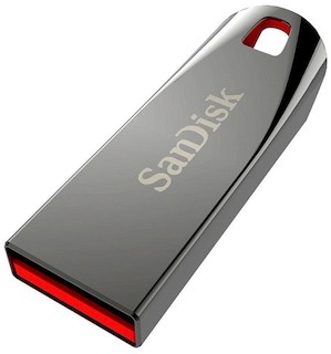 Флеш Диск Sandisk 8Gb Cruzer Metal SDCZ71-008G-B35 USB2.0 серебристый
