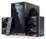 Колонки Sven MS-2000 черный (40Вт FM-тюнер USB/SD дисплей ПДУ)