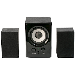 Колонки Sven MS-80 2.1 5+2х1Вт черный