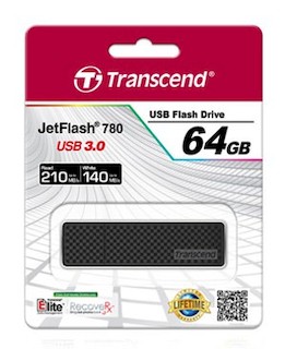 Флеш Диск Transcend 64Gb Jetflash 780 TS64GJF780 USB3.0