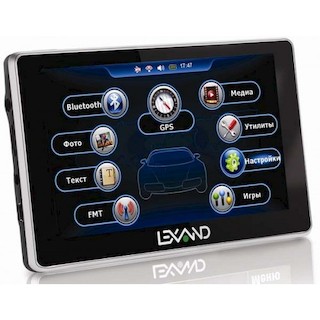 Навигатор Автомобильный GPS Lexand STR-5350 HD+ (plus) 5" 800x480 4Gb microSD Bluetooth FM-Transmitt
