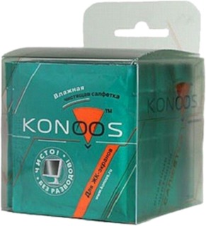 Влажные салфетки Konoos KTS-20 20шт для ЖК экранов
