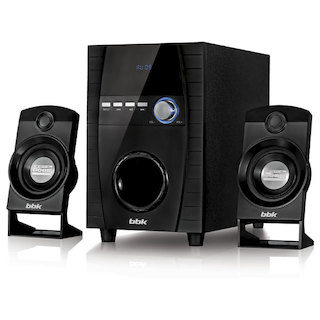 Колонки BBK CA-216S (2.1) черный 40W
