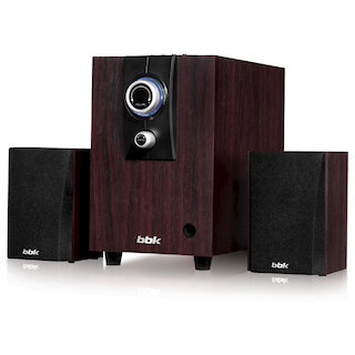 Колонки BBK CA-218S (2.1) темное дерево 35W