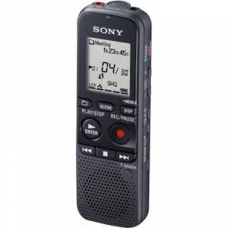 Цифровой Диктофон Sony ICDPX333.CE7 4Gb Black Mic SP MP3 microSD miniUSB 22 ААА
