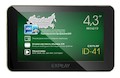 Навигатор Автомобильный GPS Explay iD-41 4.3" 480x272 2Gb microSD черный iGO Primo - карта России