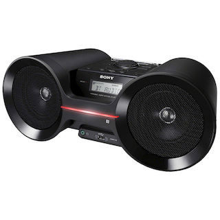 Аудиомагнитола Sony ZS-BTY52 черный