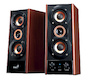 Колонки деревянные Genius SP-HF800A, 20W RMS, brown wood